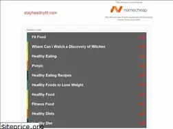 Sites similar to stayhealthyfit.com