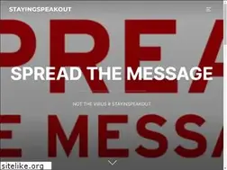 Sites similar to stayinspeakout.org