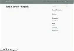 Sites similar to stayintouch.nl