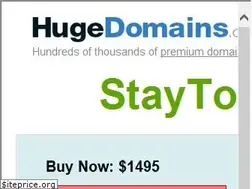 Sites similar to staytoonedin.com