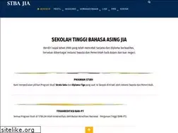 Sites similar to stba-jia.ac.id