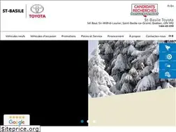 Sites similar to stbasiletoyota.com