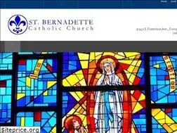 Sites similar to stbernadettechurch.org