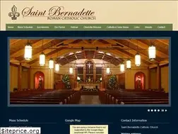 Sites similar to stbernadettelinville.org