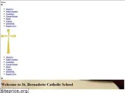 Sites similar to stbernadetteschool.net