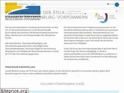 Sites similar to stbkammer-mv.de