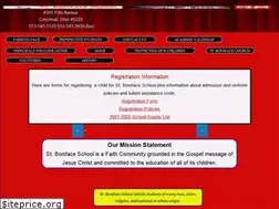 Sites similar to stbonifaceschool.net