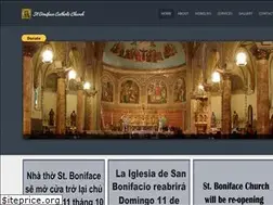 Sites similar to stbonifacesf.org
