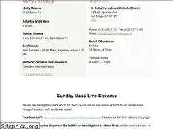 Sites similar to stcatherinelaboure.net