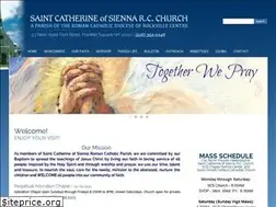 Sites similar to stcatherineofsienna.org
