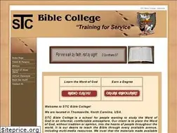 Sites similar to stcbiblecollege.com