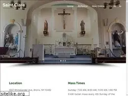 Sites similar to stclarebronx.org