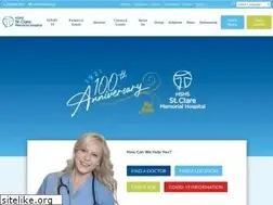 Sites similar to stclarememorial.org