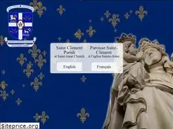 Sites similar to stclement-ottawa.org