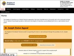 Sites similar to stclementkofc.org