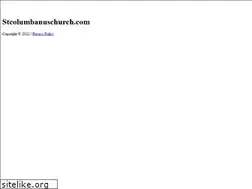 Sites similar to stcolumbanuschurch.com