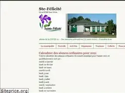 Sites similar to ste-felicite.ca