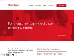 Sites similar to steadyhand.com