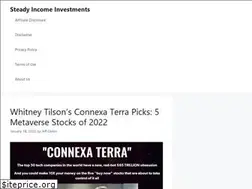 Sites similar to steadyincomeinvestments.com