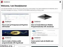 Sites similar to steadylearner.com