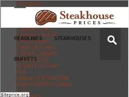 Sites similar to steakhouseprices.com
