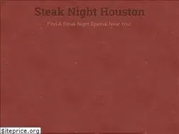 Sites similar to steaknighthouston.com