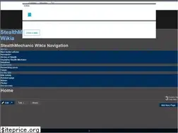 Sites similar to stealthmechanic.wikia.com