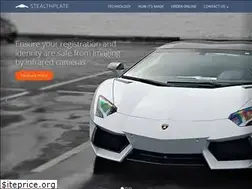 Sites similar to stealthplate.co.uk
