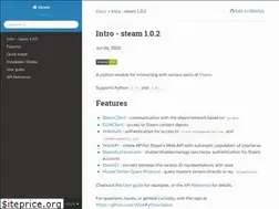 Sites similar to steam.readthedocs.io