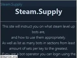 Sites similar to steam.supply