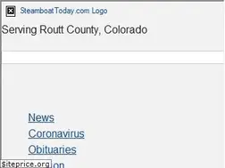 Sites similar to steamboattoday.com