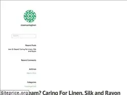 Sites similar to steamcaringlinen.wordpress.com