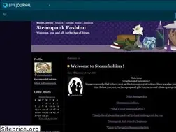 Sites similar to steamfashion.livejournal.com