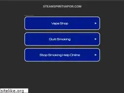 Sites similar to steamspiritvapor.com