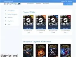 Sites similar to steamwallet.lt