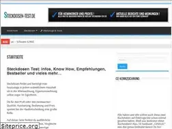 Sites similar to steckdosen-test.de