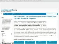 Sites similar to steckdosenleiste.org