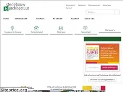 Sites similar to stedebouwarchitectuur.nl
