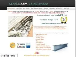 Sites similar to steel-beam-calculations.co.uk