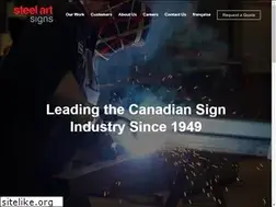Sites similar to steelartsigns.com