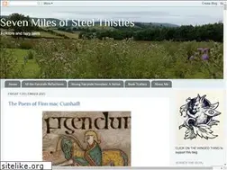Sites similar to steelthistles.blogspot.com