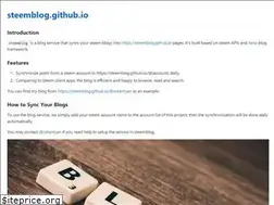 Sites similar to steemblog.github.io