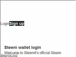 Sites similar to steemitwallet.com