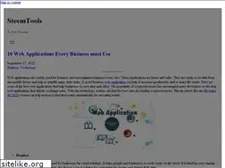 Sites similar to steemtools.com
