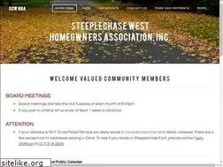 Sites similar to steeplechasewesthoa.com