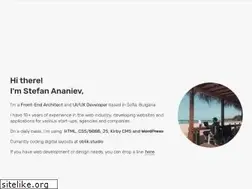 Sites similar to stefanananiev.com