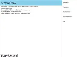 Sites similar to stefanfrank.info