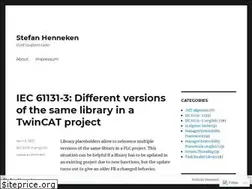 Sites similar to stefanhenneken.net