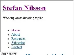 Sites similar to stefannilsson.com