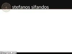 Sites similar to stefanossifandos.com